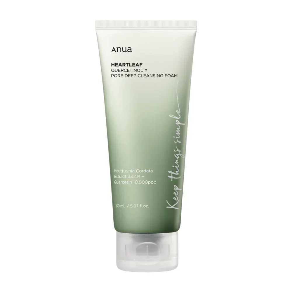 Heart leaf Quercentinol Pore Deep Cleansing foam