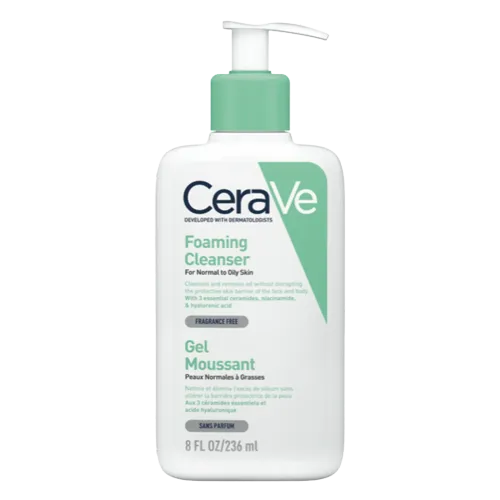 CeraVe Foaming Cleanser for Normal to Oily Skin 236 ml